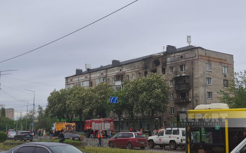 Kiyevə raket və dronlarla kütləvi hücum