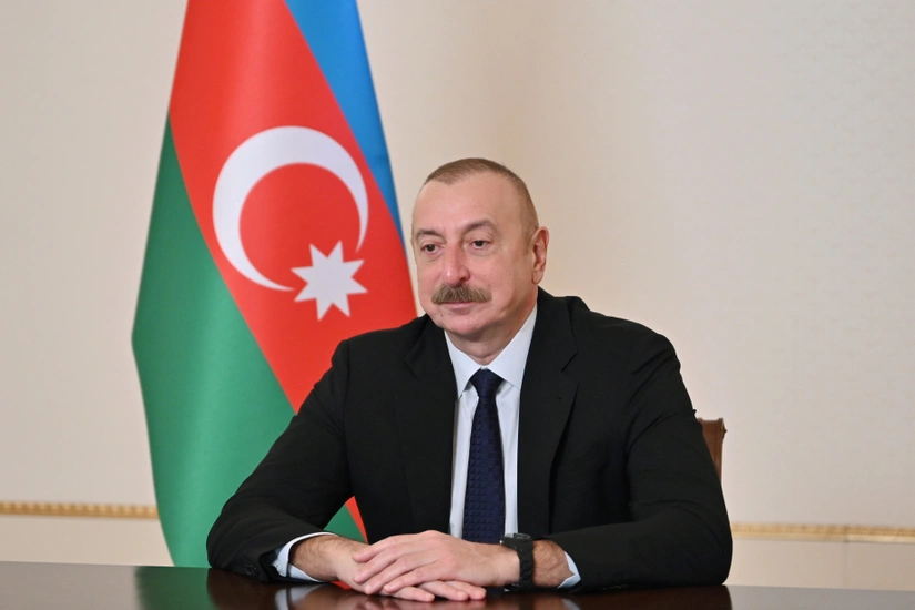 İlham Əliyev: Zəngəzur koridorunun işə düşməsi ilə yükdaşımaların həcminin daha da artması gözlənilir