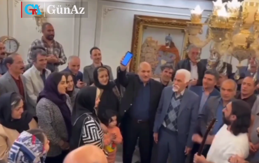 طنین مارش ملی در دیدار جمعی از فعالین حرکت ملی آذربایجان با عباس لسانی