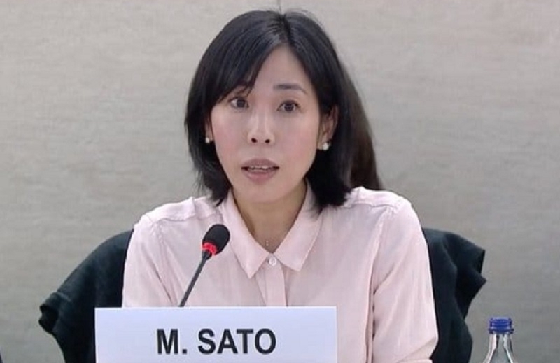 Mai Sato Preparing a New Report about Iran