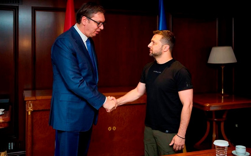 Vučić and Zelensky discuss strengthening cooperation and other issues
