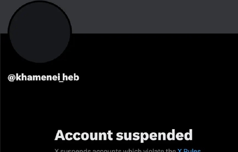 Əli Xaməneinin X platformasındakı hesabı bağlandı