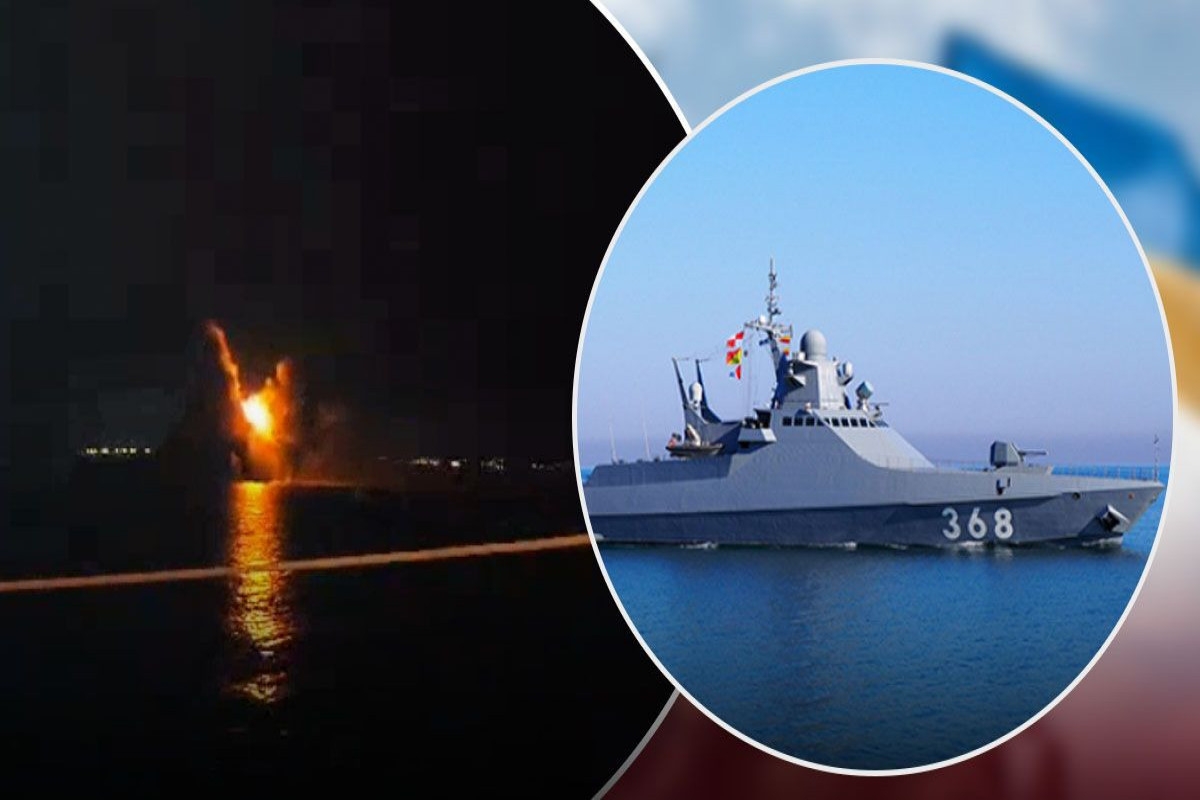 Rusiyanın daha bir hərbi gəmisi Ukrayna SQ tərəfindən vurulub