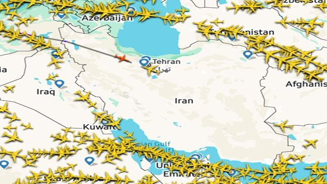 خاموشی مشکوک آسمان ایران؛ بسته‌شدن ناگهانی حریم هوایی در سایه تنش‌های امنیتی