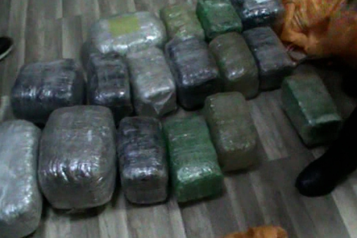 Sabunçuda İran vətəndaşından alınan 36 kq narkotik aşkarlanıb