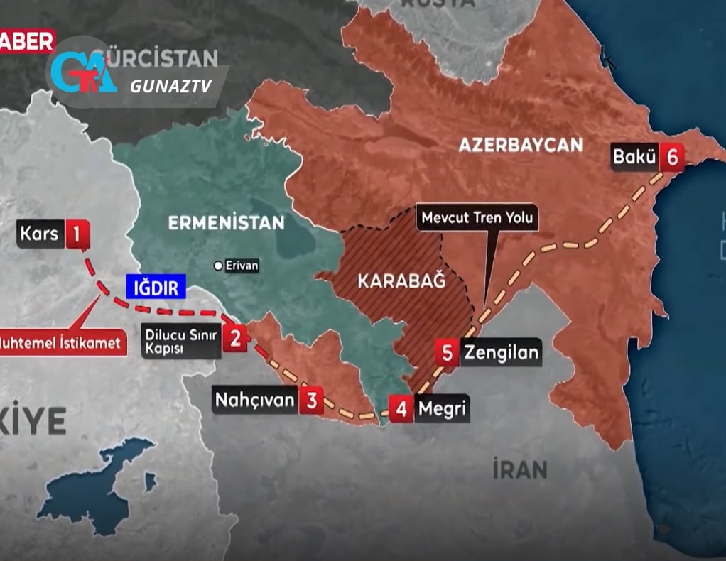 وزیر حمل‌و‌نقل ترکیه: بخش کلیدی کریدور زنگزور روز جمعه کلنگ‌زنی خواهد شد