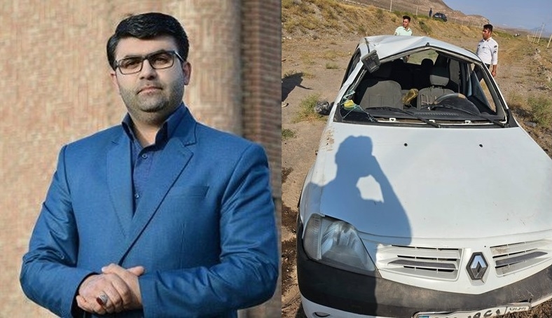 حامد یگانه پور فعال آذربایجانی بر اثر تصادف ساختگی توسط نیروهای امنیتی ایران مجروح شد