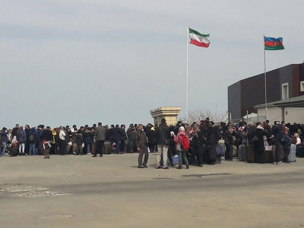 Iranian border guards to Azerbaijani drivers: "If you don't like it, use the Trump Route"