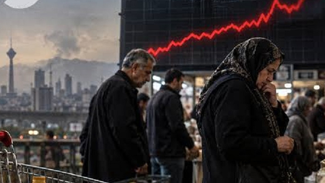 İran iqtisadiyyatı kiçilib; Böhran dərinləşir
