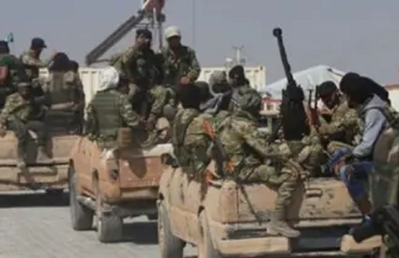 Iranian forces are retreating from their positions