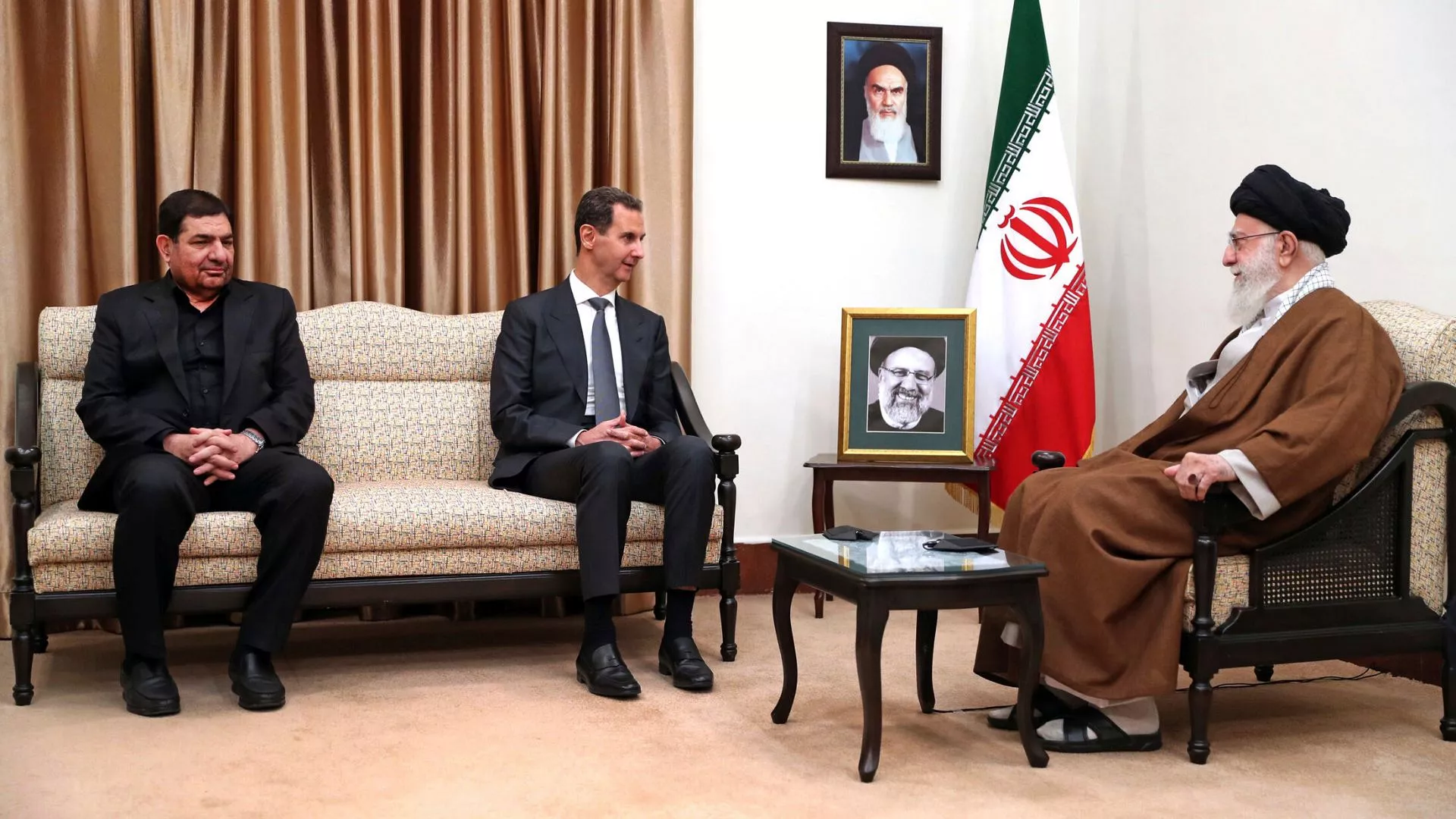 دیدار بشار اسد با خامنه ای در تهران