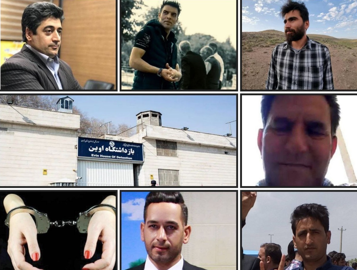 فعالین آذربایجانی محبوس در زندان ائوین وارد هفتمین‌ ماه‌ از بازداشتشان شدند