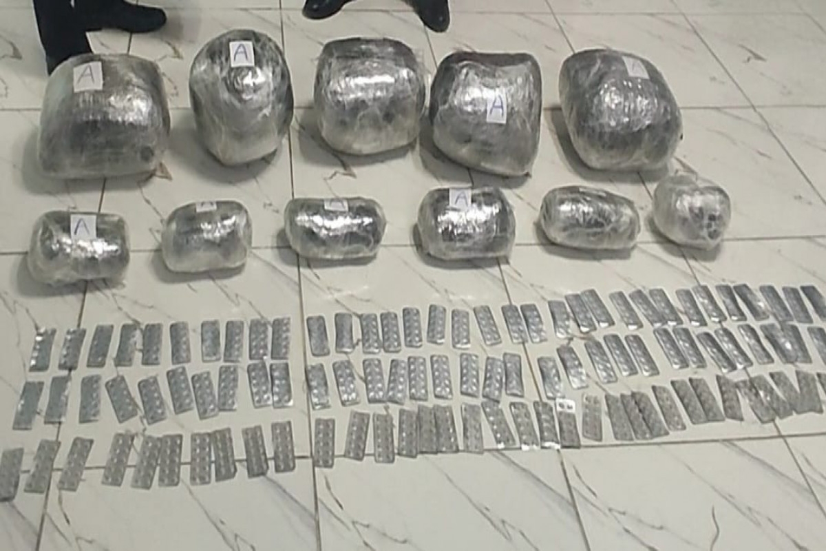 İrandan qaçaqmalçılıqla gətirilən 33 kq narkotik aşkarlanıb