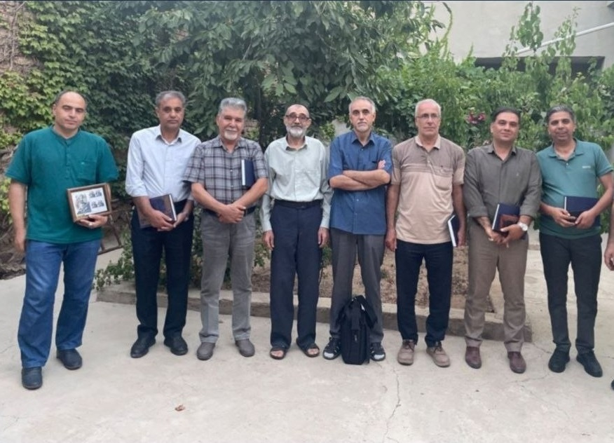 دیدار اهالی فرهنگ و ادب زنجان با استاد «رهگذر هیدجی» شاعر تورک آذربایجانی