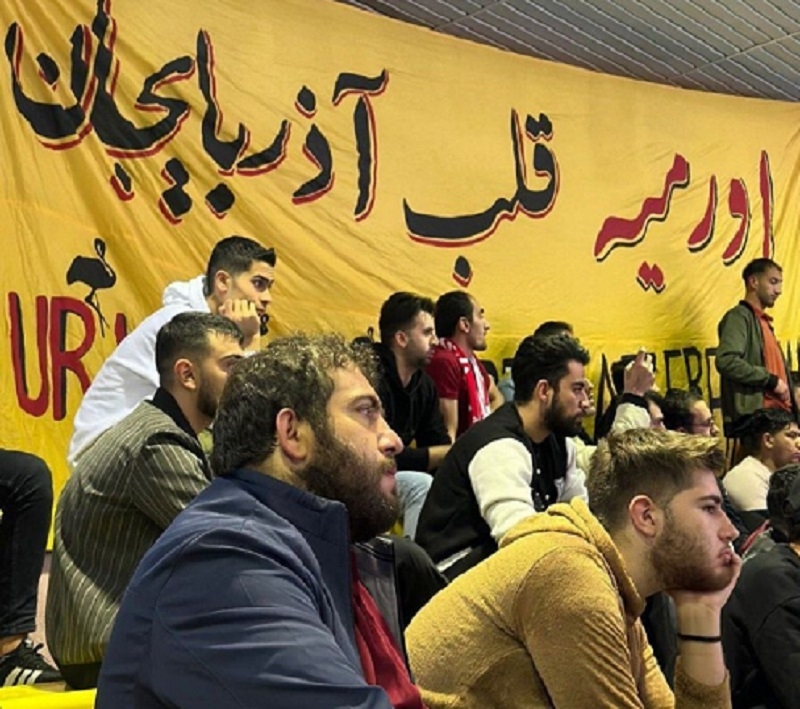National slogans were chanted during sports competition in Tehran