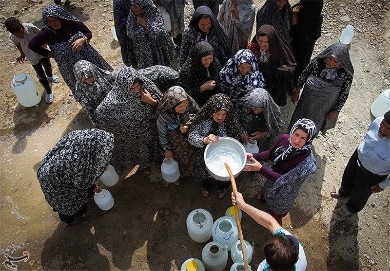 Water shortage in Maku - Residents hold protest