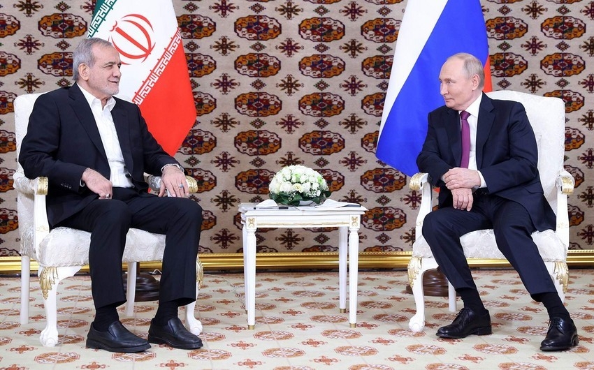 Putin və Pezeşkian Cənubi Qafqazdakı vəziyyəti müzakirə ediblər