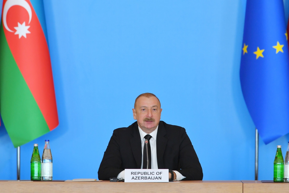Prezident: Bu gün Avrasiyadakı geosiyasi vəziyyət bizim görəcəyimiz işlərin vacibliyini göstərir