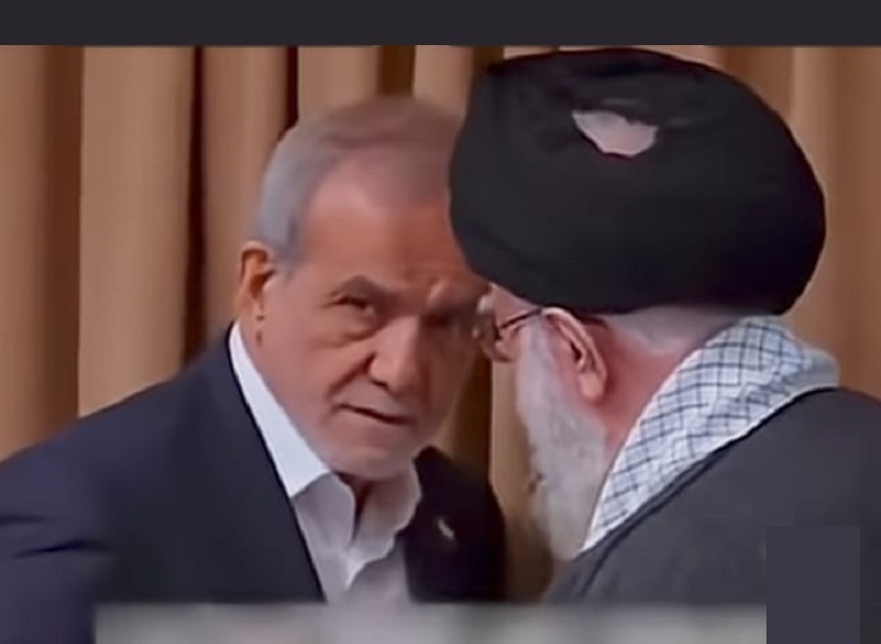 Azerbaijanis asks Pezeshkian about Lake Urmia