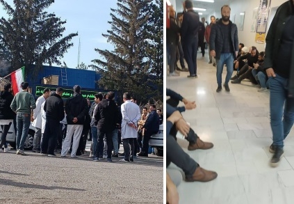 اعتصاب کارکنان شرکت داروسازی شهید قاضی در تبریز 