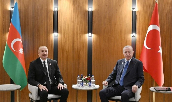 İlham Əliyev Ərdoğanla görüşdü