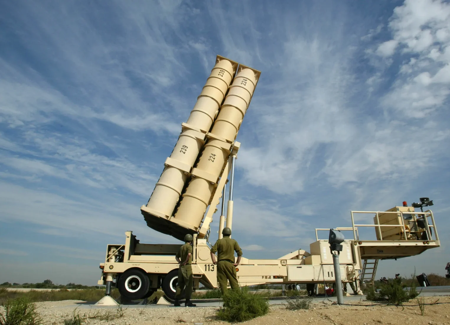What is the THAAD system that the US sent Israel?
