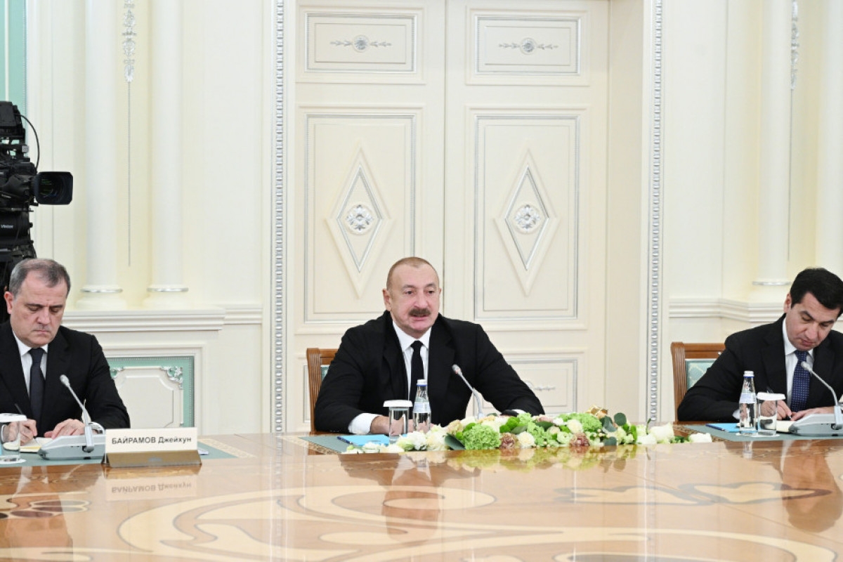Prezident İlham Əliyev: Azərbaycan Ermənistana yüklərin tranzitinə dair bütün məhdudiyyətləri aradan qaldırıb
