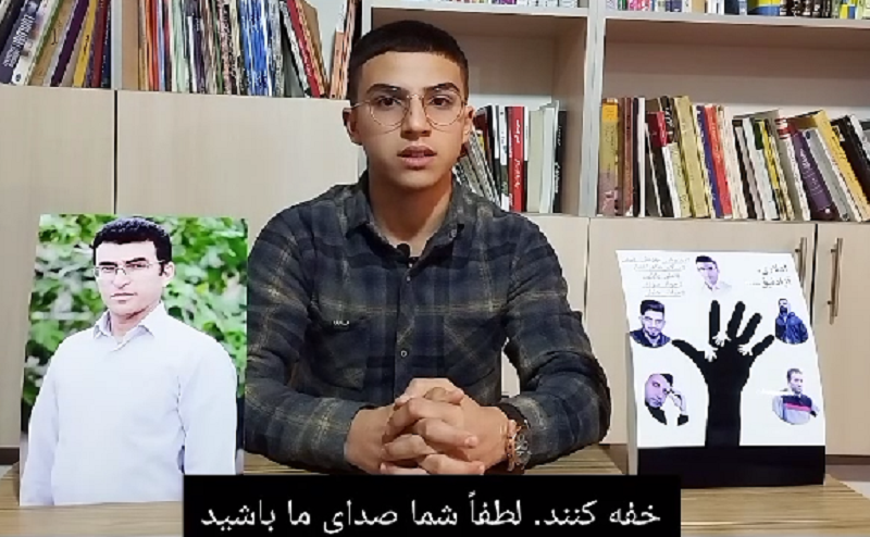 «تاتار» فرزند یوروش مهرعلی بیگلو؛ ملت آذربایجان میخواهند صدایمان را خفه کنند، صدایمان باشید