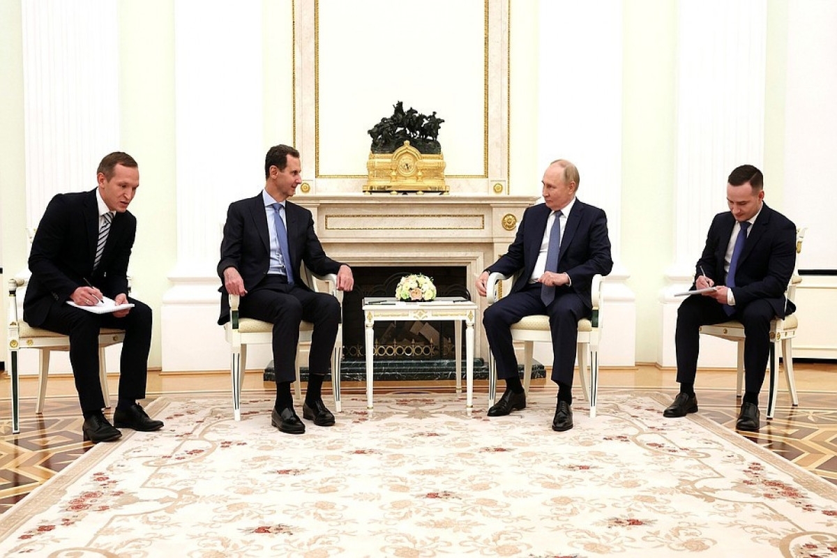 Putin Meets With Syrian President in Moscow
