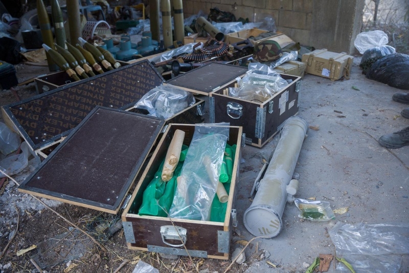 Russian weapons were found in the bases of Hezbollah terrorists