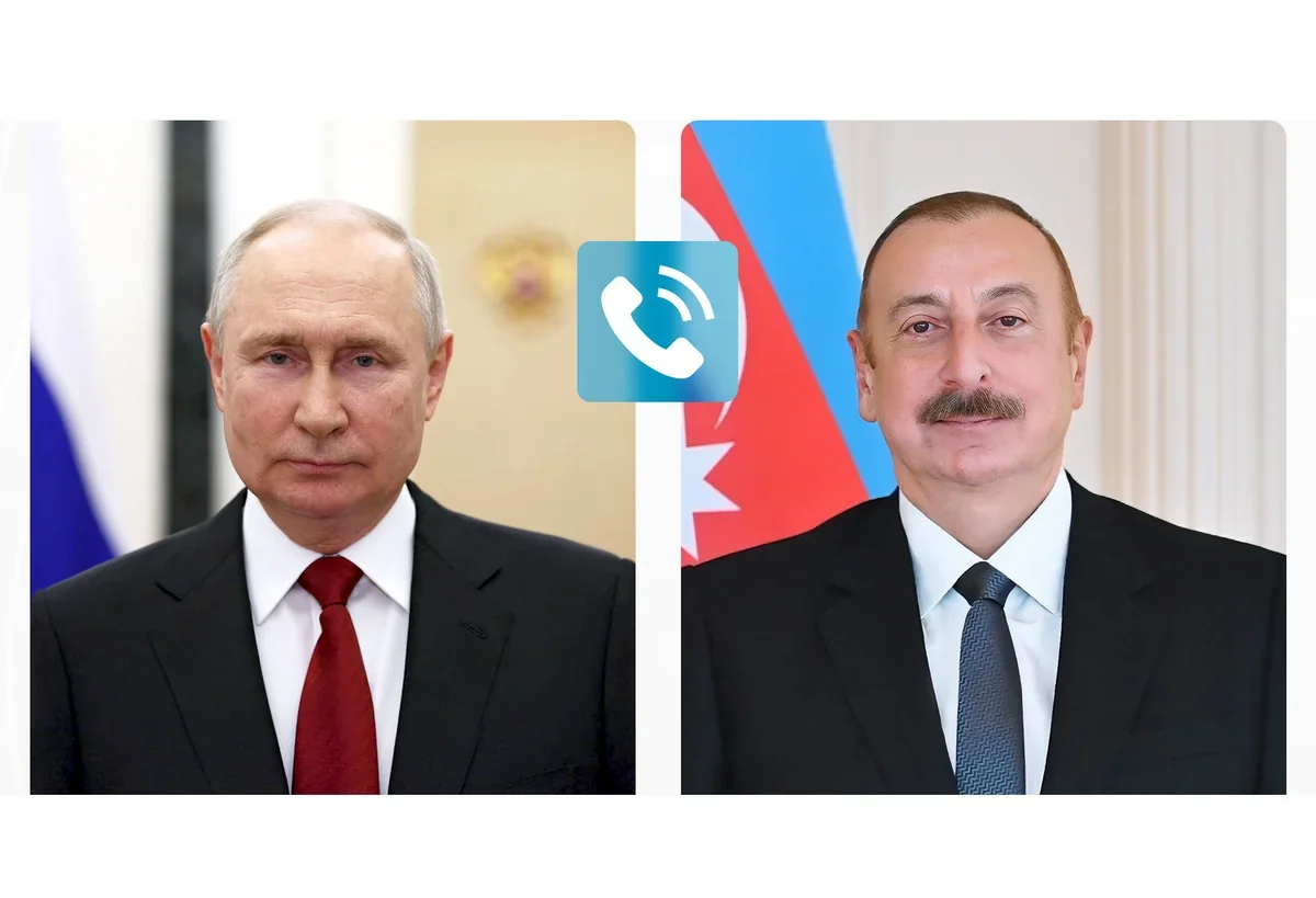 Vladimir Putin İlham Əliyevə zəng edib