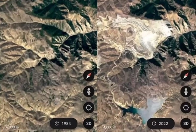 Environmental problems caused the Sungun copper mine in Iran