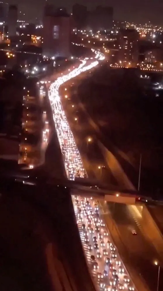 People are leaving Tehran