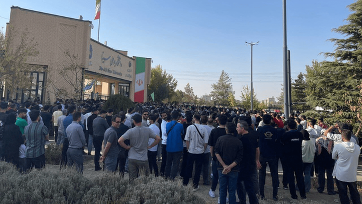 Həmədanda iraqlı tələbələrə etiraz edən bəzi tələbələr həbs edilib