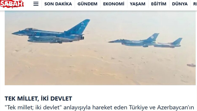 “Sabah”: Azərbaycan və Türkiyə orduları ortaq taleyin birləşdirdiyi gücdür