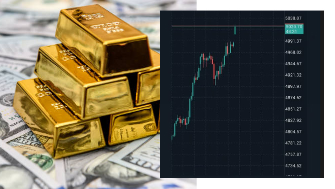 جهش تاریخی بازارها؛ قیمت جهانی طلا رکورد ۵,۱۰۲ دلار را شکست