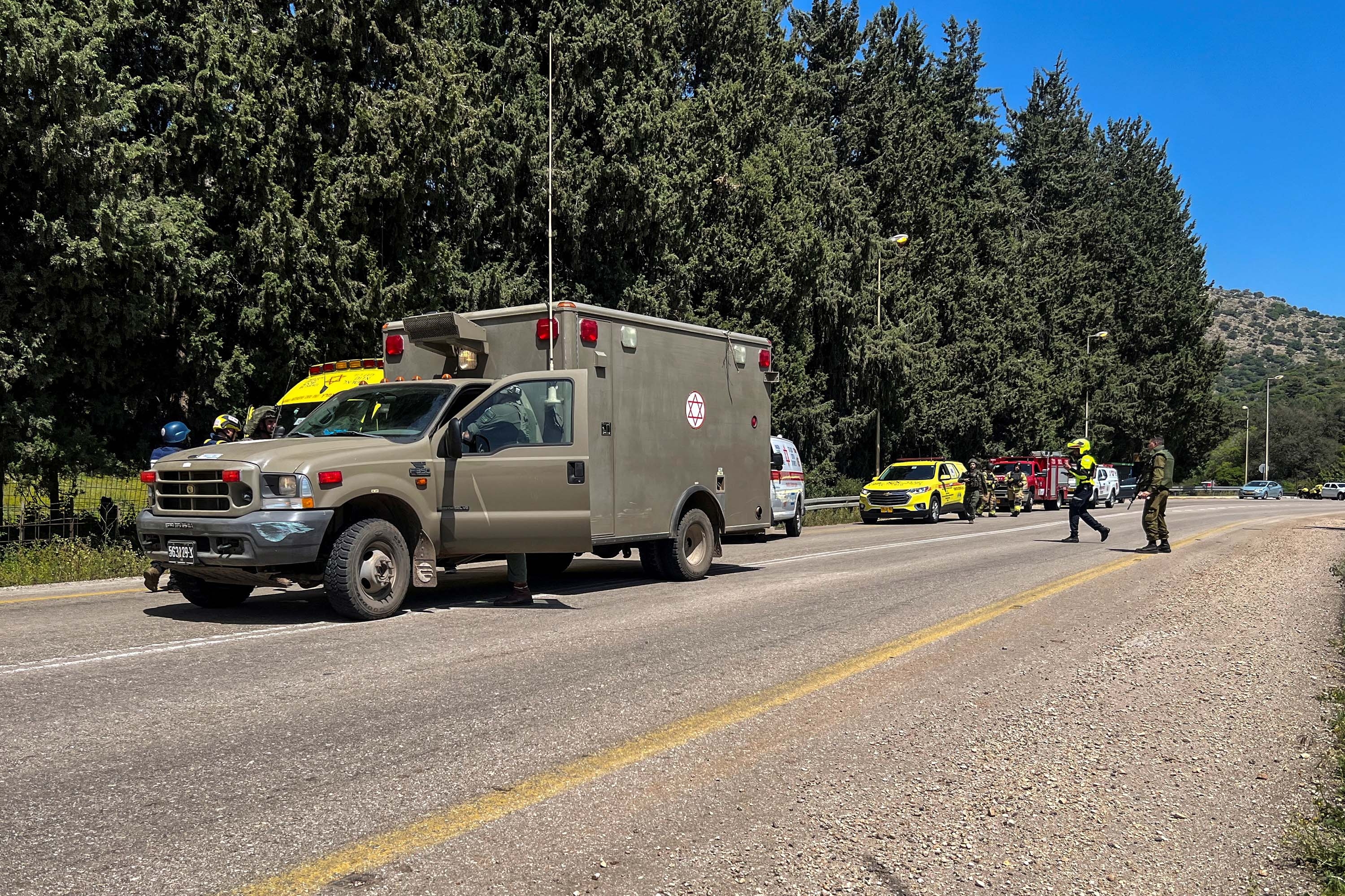 Hezbollah claims attack on northern Israel community center