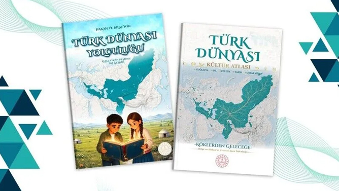 Güney Azərbaycan Türkiyənin Təhsil Nazirliyinin “Türk Dünyası” xəritəsində