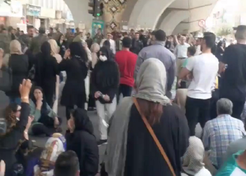 Protests occurred in the cities of Tabriz and Qazvin