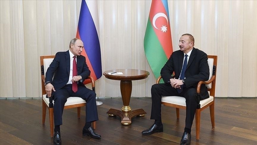 پزیدنت علی‌اف و پوتین تلفنی گفت‌وگو کردند