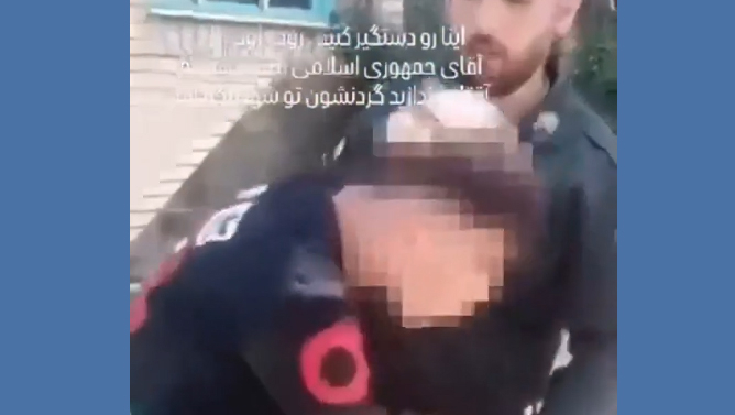 İran polisinin yeniyetməyə qarşı zorakılığı və cinsi təcavüzü görüntüləndi (Video)