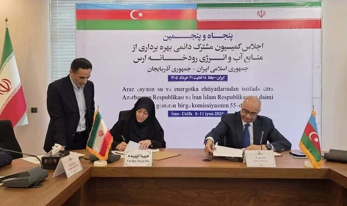 توافق آذربایجان و ایران بر سر رودخانه آراز