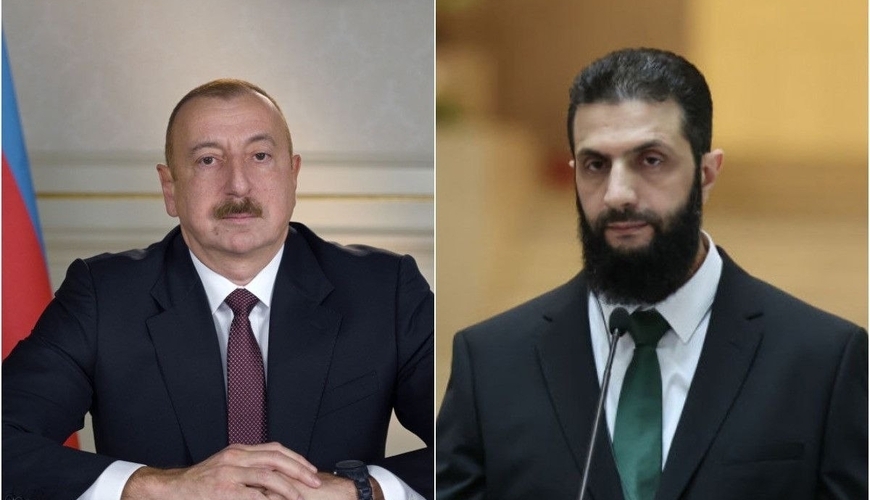 Ahmed al-Sharaa addressed a letter to Ilham Aliyev