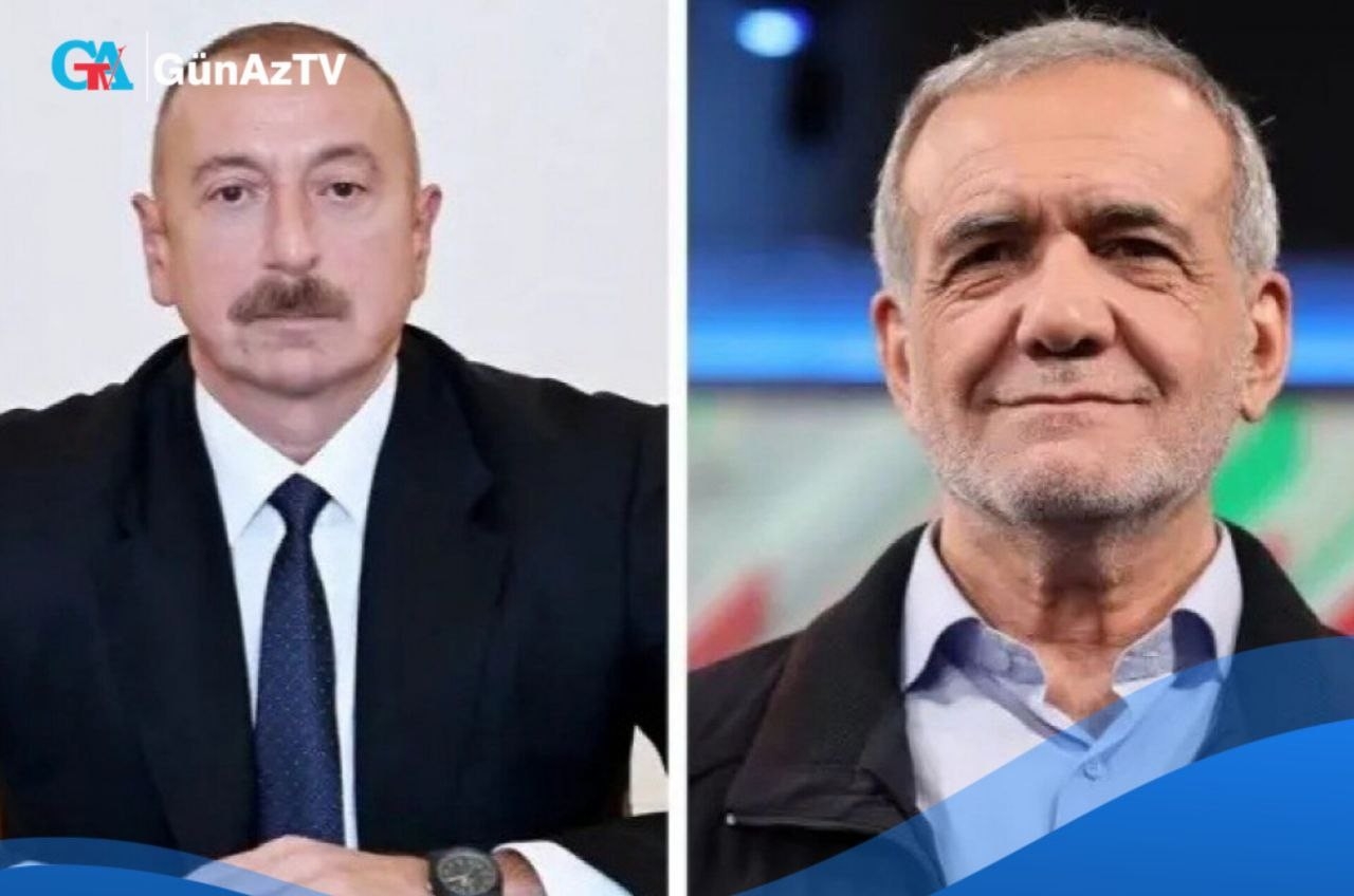 گفتگوی پرزیدنت علی اف و پزشکیان