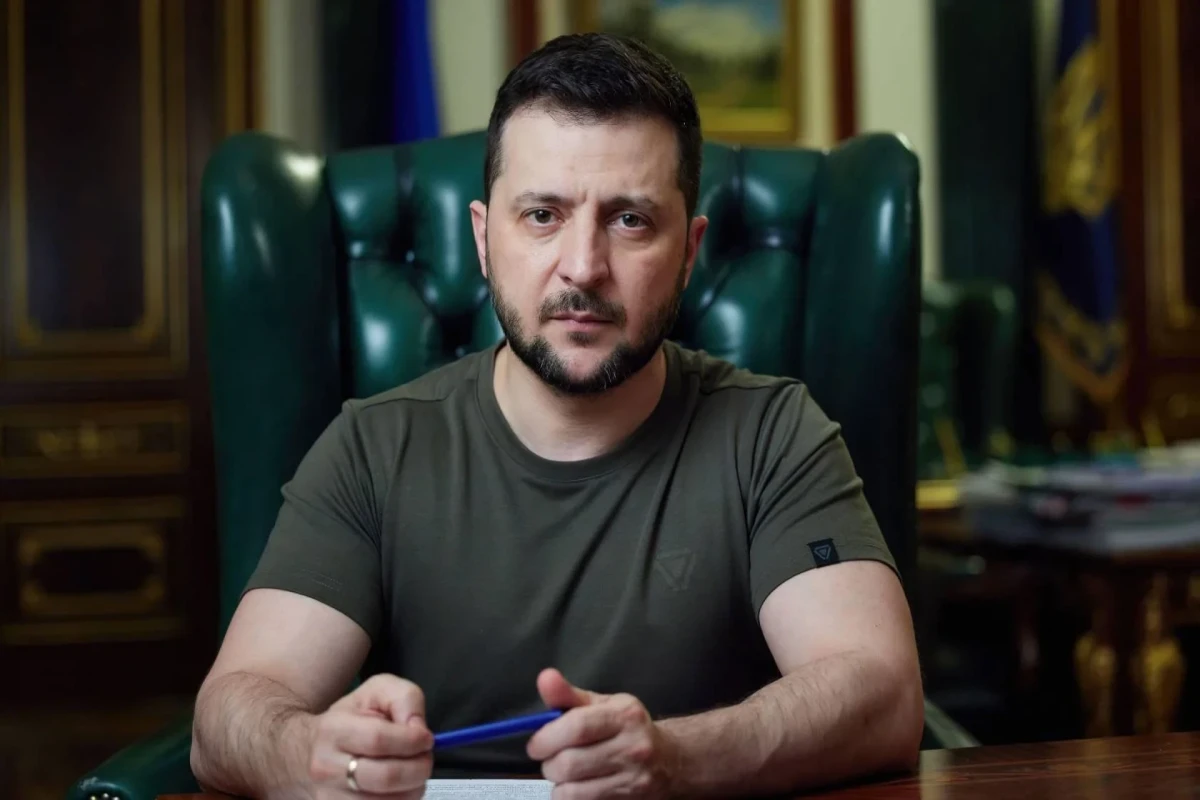 Zelenski Ukraynanın lazımından artıq silah ixrac edəcəyini bəyan edib