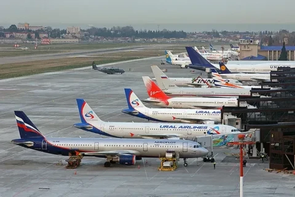 Rusiya hava limanlarında 287 reys ləğv edilib, 106 reys təxirə salınıb
