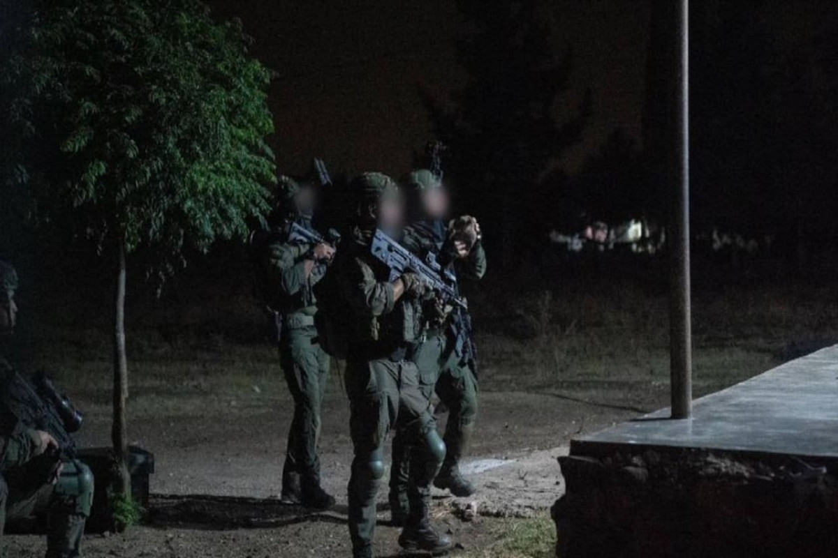 İsrail ordusu Suriyada İrana bağlı terrorçu qrupa qarşı əməliyyat keçirib