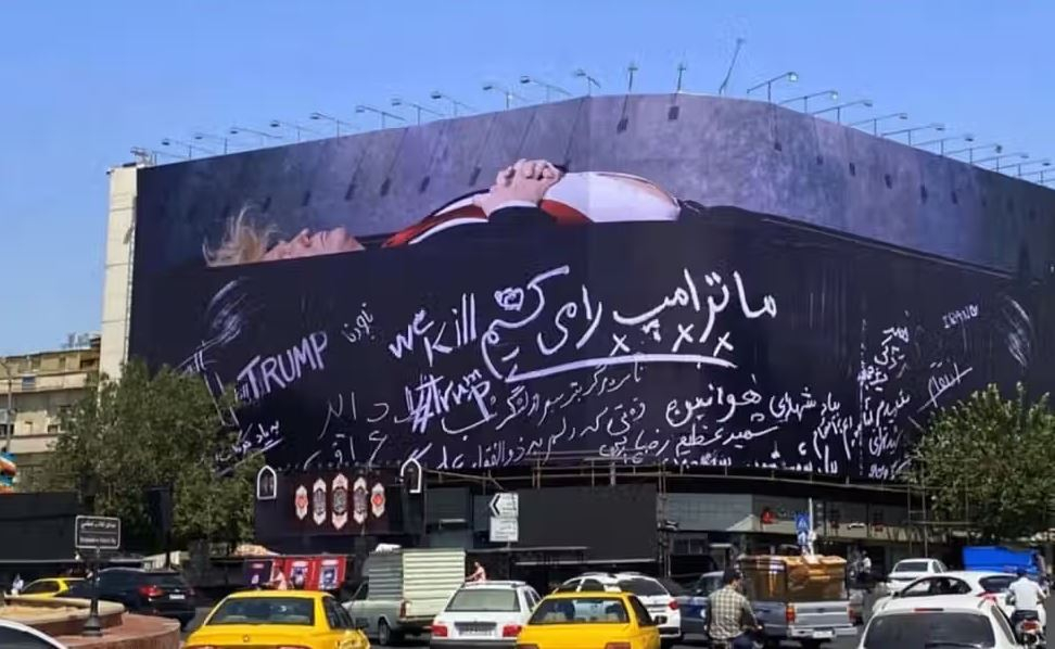 New Mural in Tehran Depicts Trump in a Coffin