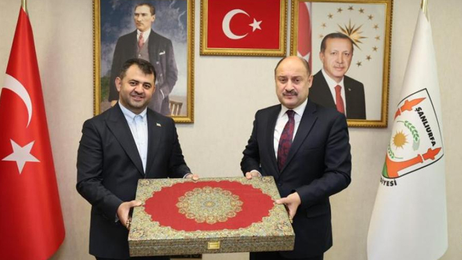 Urmiye adı Şanlıurfada; qardaş şəhərlər arasında yeni əlaqələr