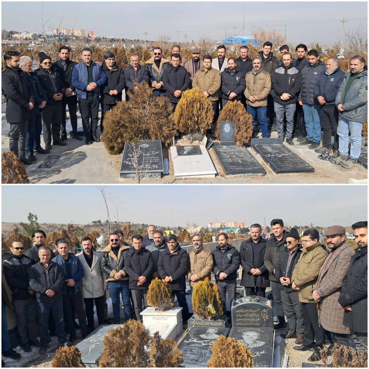 Azərbaycanlı fəallar Əziz Purvali və şəhid Aylar Həqqinin məzarını ziyarət ediblər